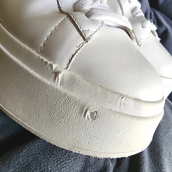 ASH Moon Platform Leather Sneakers - Picture 8 of 10